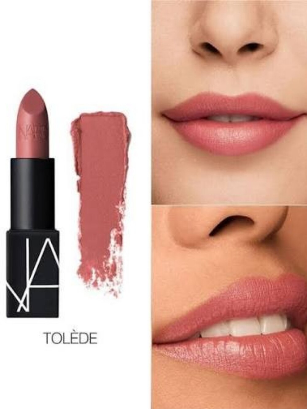 NARS TOLÈDE Satin Lipstick - Muted Rose - NEW - Discontinued!